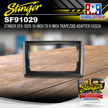 STINGER SF9-1029 10-Inch to 9-Inch Trapezoid Adapter Fascia