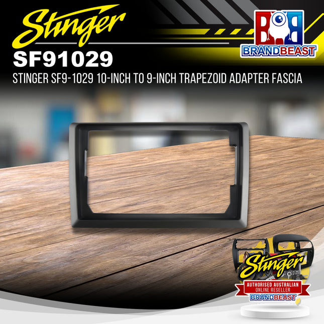 STINGER SF9-1029 10-Inch to 9-Inch Trapezoid Adapter Fascia