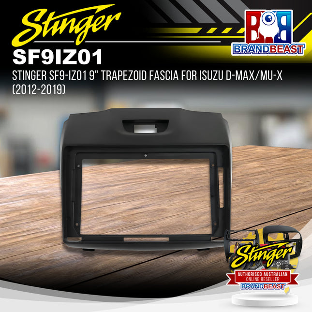 Stinger SF9-IZ01 9" Trapezoid Fascia for Isuzu D-MAX/MU-X (2012-2019)