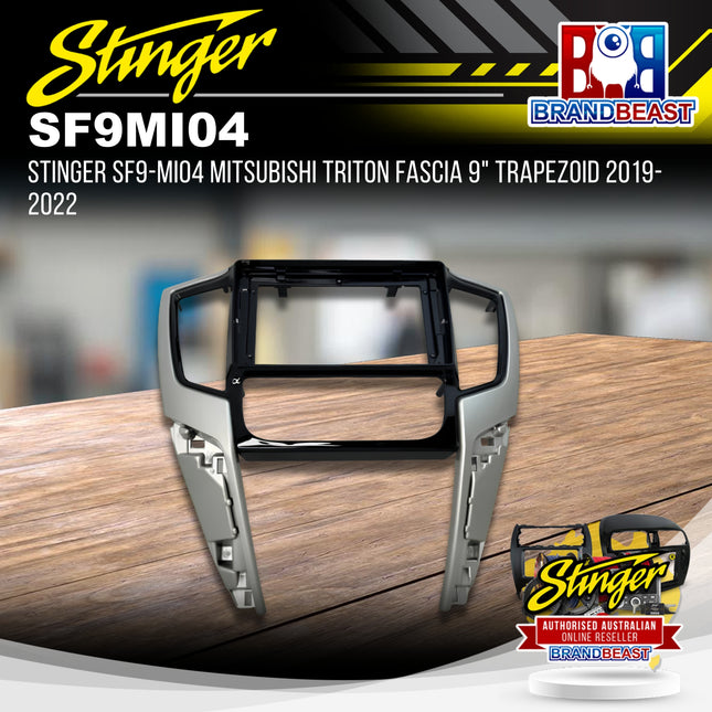 Stinger SF9-MI04 Mitsubishi Triton Fascia 9" Trapezoid 2019-2022