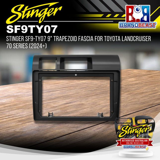 Stinger SF9-TY07 9" Trapezoid Fascia for Toyota LandCruiser 70 Series (2024+)