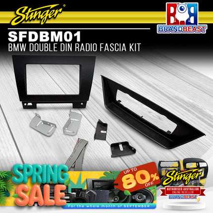 Stinger SFDBM01 BMW Double DIN Radio Fascia Kit