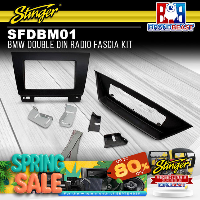 Stinger SFDBM01 BMW Double DIN Radio Fascia Kit