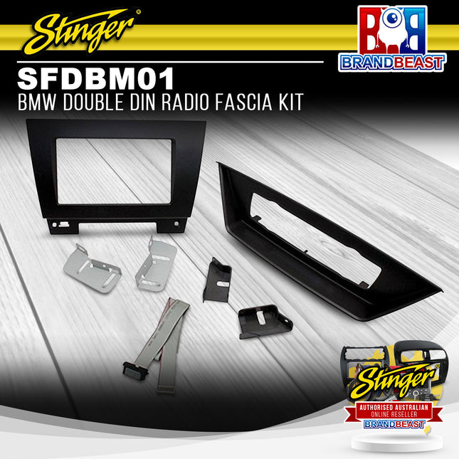 Stinger SFDBM01 BMW Double DIN Radio Fascia Kit
