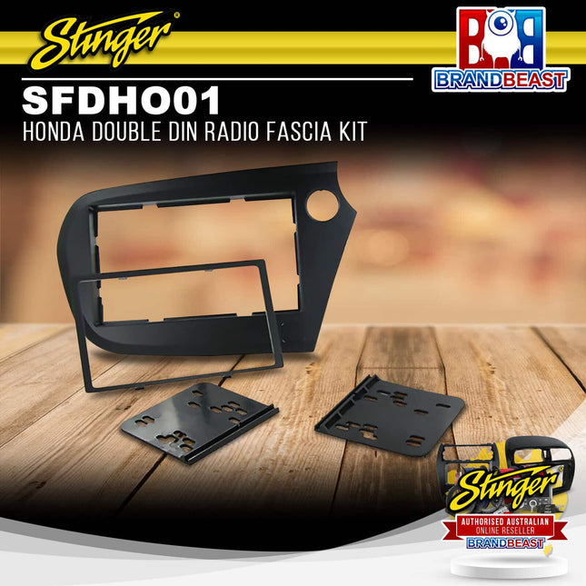 Stinger SFDHO01 Honda Double DIN Radio Fascia Kit