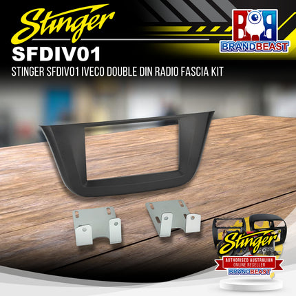 Stinger SFDIV01 Iveco Double DIN Radio Fascia Kit