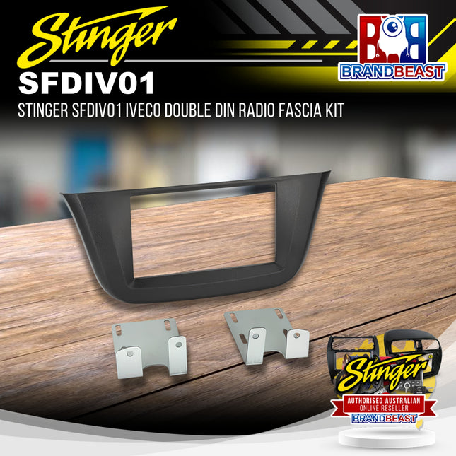 Stinger SFDIV01 Iveco Double DIN Radio Fascia Kit