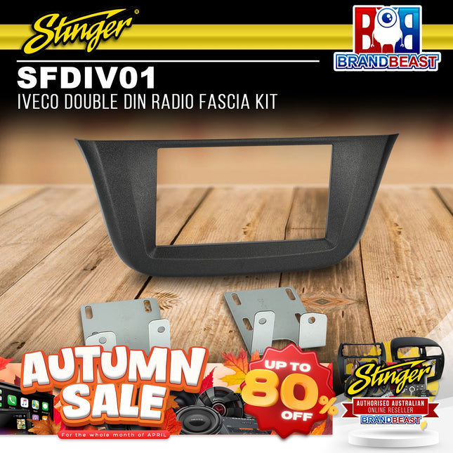 Stinger SFDIV01 Iveco Double DIN Radio Fascia Kit