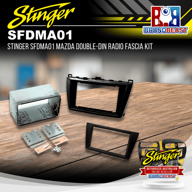 Stinger SFDMA01 Mazda Double-DIN Radio Fascia Kit