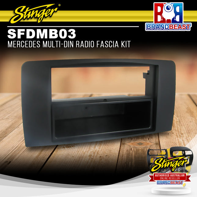 Stinger SFDMB03 Mercedes Multi-DIN Radio Fascia Kit