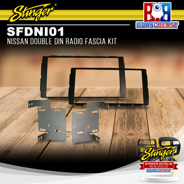 Stinger SFDNI01 Nissan Double DIN Radio Fascia Kit