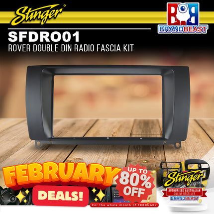 Stinger SFDRO01 Rover Double DIN Radio Fascia Kit