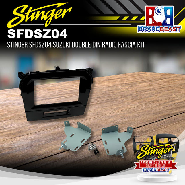 Stinger SFDSZ04 Suzuki Double DIN Radio Fascia Kit