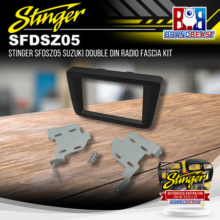 Stinger SFDSZ05 Suzuki Double DIN Radio Fascia Kit
