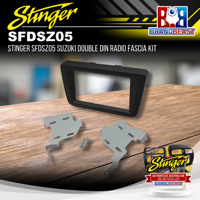 Stinger SFDSZ05 Suzuki Double DIN Radio Fascia Kit
