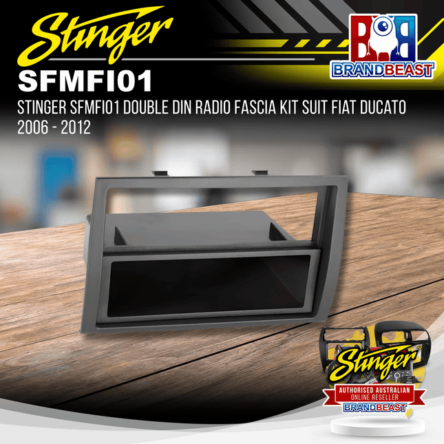Stinger SFMFI01 Double DIN Radio Fascia Kit Suit Fiat Ducato 2006 - 2012