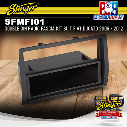 Stinger SFMFI01 Double DIN Radio Fascia Kit Suit Fiat Ducato 2006 - 2012