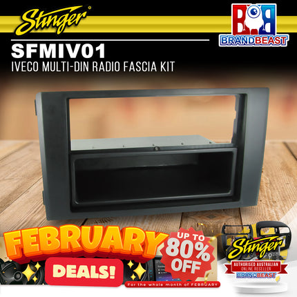 Stinger SFMIV01 Iveco Multi-DIN Radio Fascia Kit