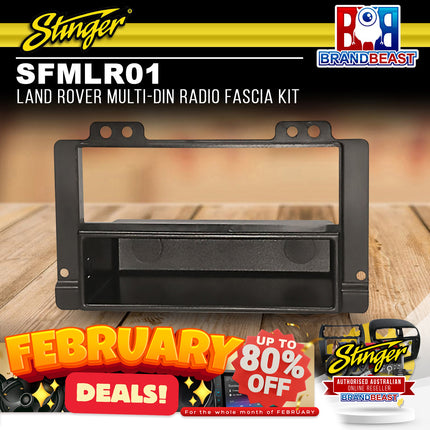 Stinger SFMLR01 Land Rover Multi-DIN Radio Fascia Kit