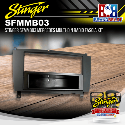 Stinger SFMMB03 Mercedes Multi-DIN Radio Fascia Kit