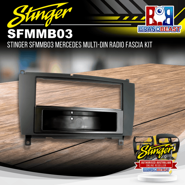Stinger SFMMB03 Mercedes Multi-DIN Radio Fascia Kit
