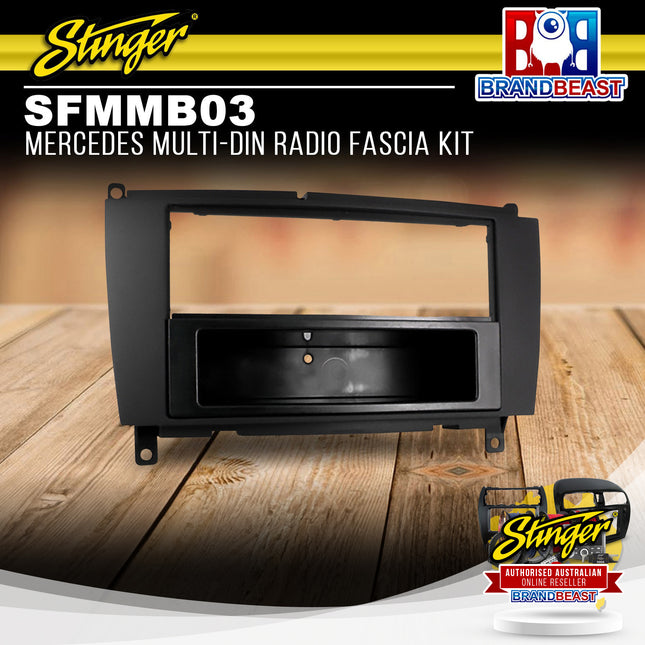 Stinger SFMMB03 Mercedes Multi-DIN Radio Fascia Kit