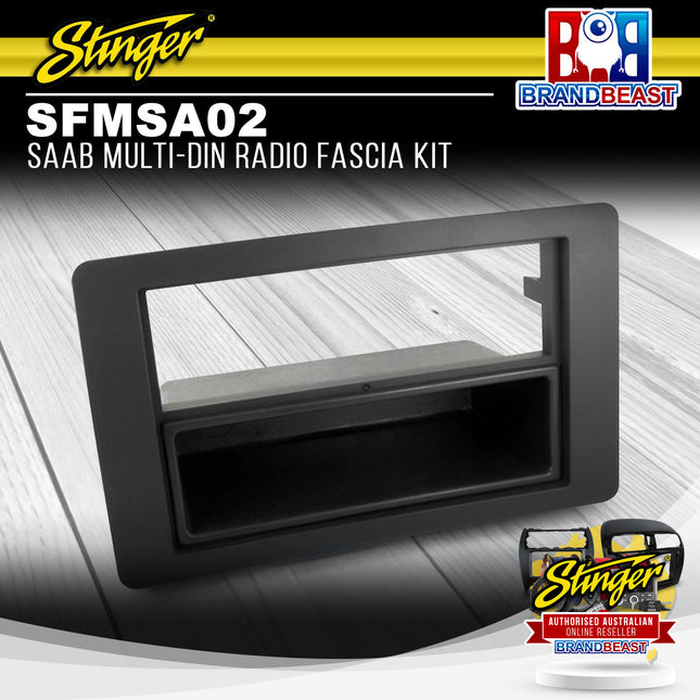 Stinger SFMSA02 SAAB Multi-DIN Radio Fascia Kit