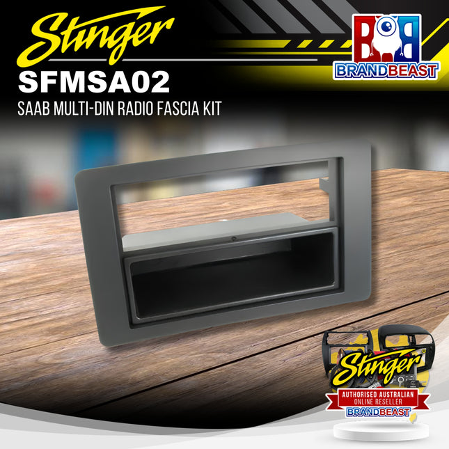 Stinger SFMSA02 SAAB Multi-DIN Radio Fascia Kit