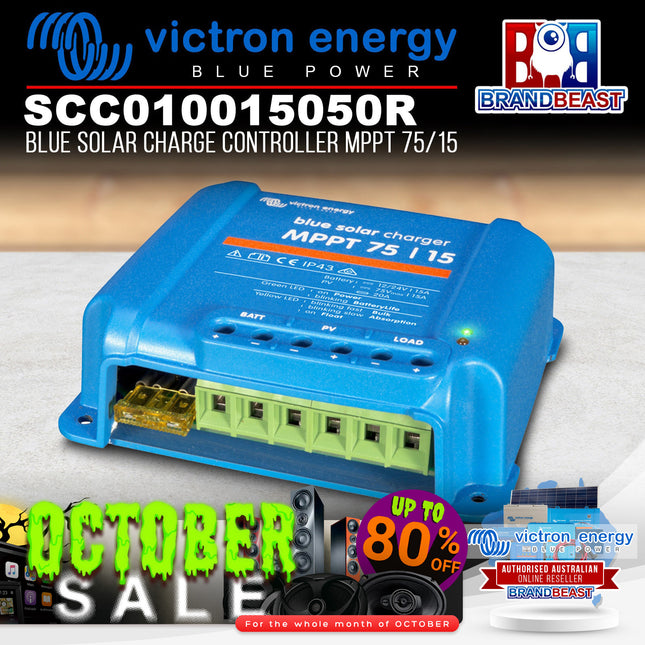 Victron Energy SCC010015050R Blue Solar Charge Controller MPPT 75/15