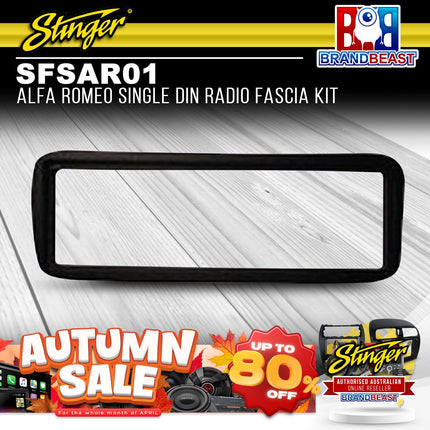 Stinger SFSAR01 Alfa Romeo Single DIN Radio Fascia Kit