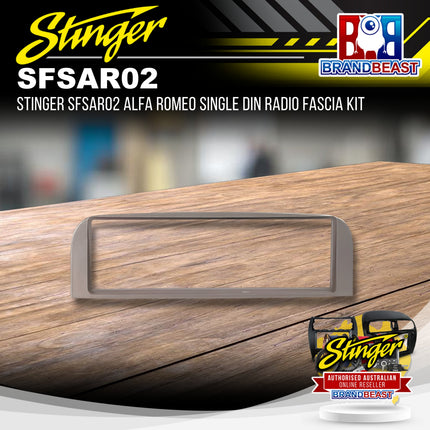 Stinger SFSAR02 Alfa Romeo Single DIN Radio Fascia Kit