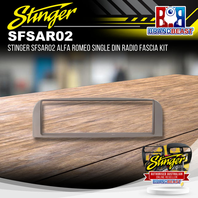 Stinger SFSAR02 Alfa Romeo Single DIN Radio Fascia Kit