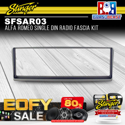 Stinger SFSAR03 Alfa Romeo Single DIN Radio Fascia Kit