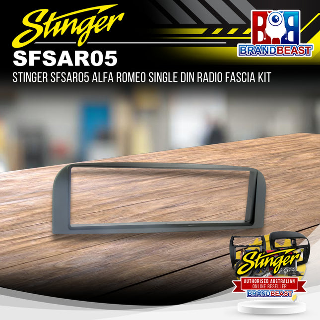 Stinger SFSAR05 Alfa Romeo Single DIN Radio Fascia Kit