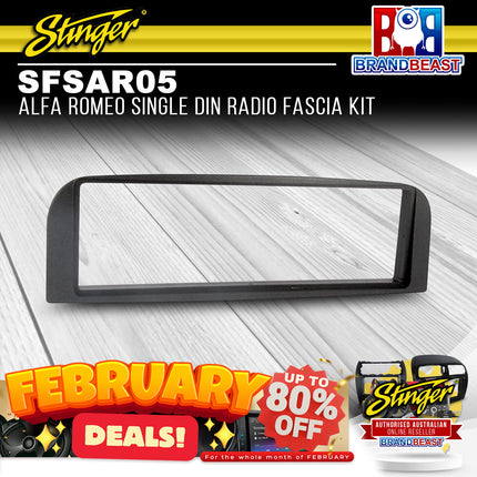 Stinger SFSAR05 Alfa Romeo Single DIN Radio Fascia Kit