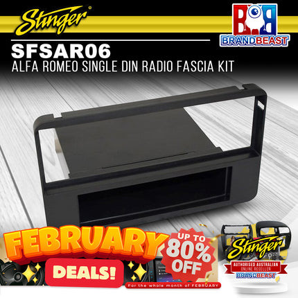 Stinger SFSAR06 Alfa Romeo Single DIN Radio Fascia Kit