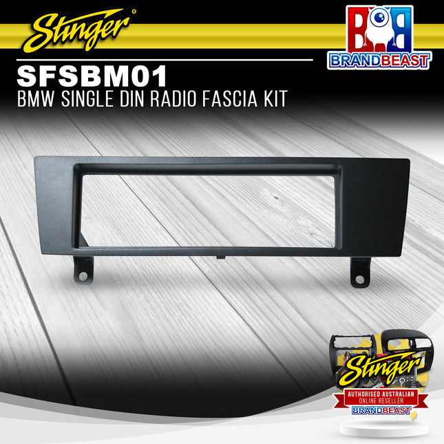 Stinger SFSBM01 BMW Single DIN Radio Fascia Kit