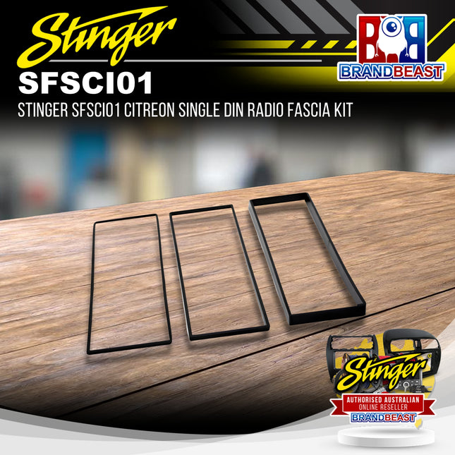 Stinger SFSCI01 Citreon Single DIN Radio Fascia Kit