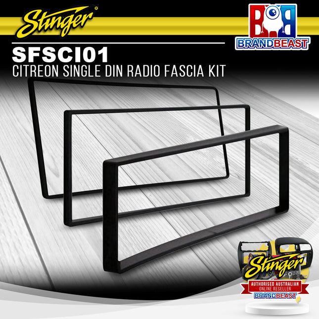 Stinger SFSCI01 Citreon Single DIN Radio Fascia Kit