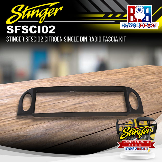 Stinger SFSCI02 Citroen Single DIN Radio Fascia Kit