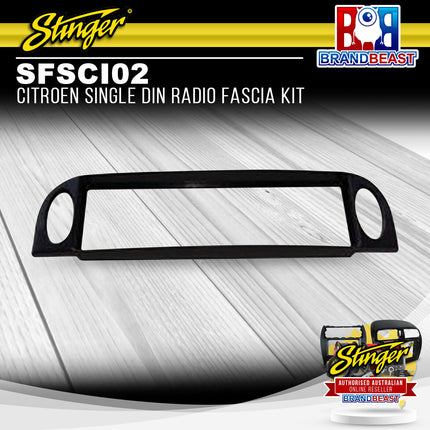 Stinger SFSCI02 Citroen Single DIN Radio Fascia Kit
