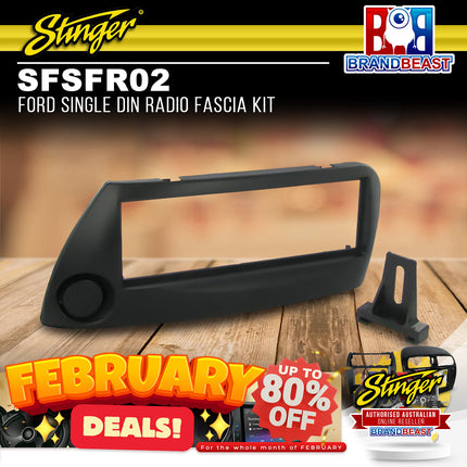 Stinger SFSFR02 Ford Single DIN Radio Fascia Kit