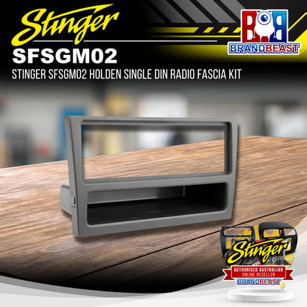 Stinger SFSGM02 Holden Sing25.00le DIN Radio Fascia Kit