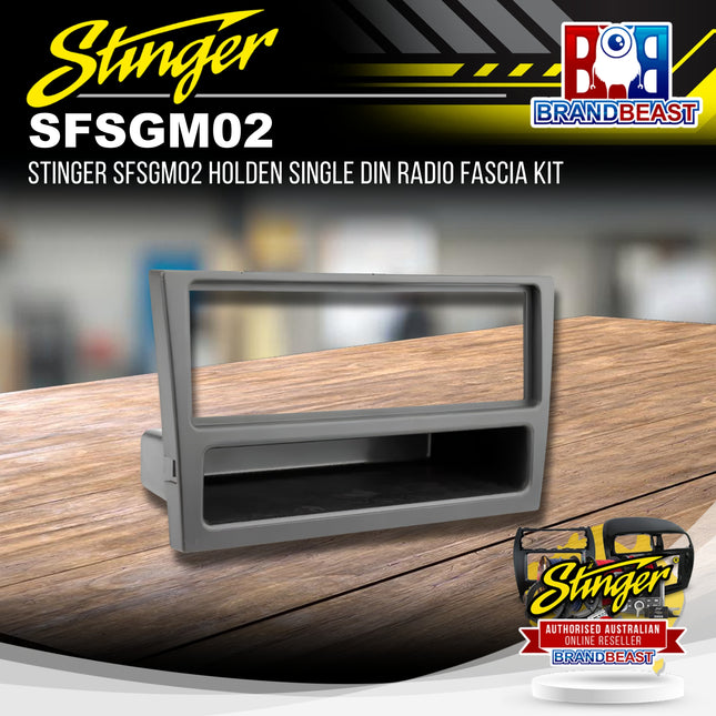 Stinger SFSGM02 Holden Sing25.00le DIN Radio Fascia Kit