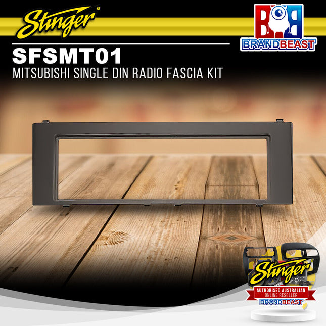 Stinger SFSMT01 Mitsubishi Single DIN Radio Fascia Kit