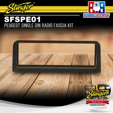 Stinger SFSPE01 Peugeot Single DIN Radio Fascia Kit