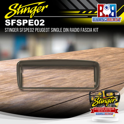 Stinger SFSPE02 Peugeot Single DIN Radio Fascia Kit