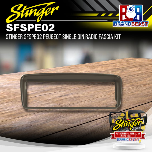 Stinger SFSPE02 Peugeot Single DIN Radio Fascia Kit
