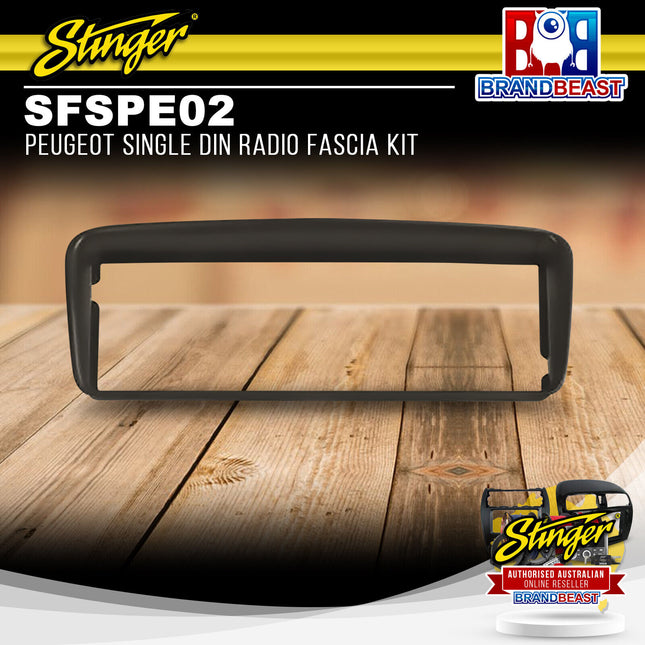 Stinger SFSPE02 Peugeot Single DIN Radio Fascia Kit