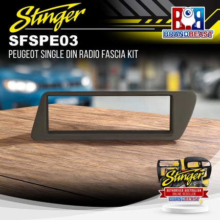 Stinger SFSPE03 Peugeot Single DIN Radio Fascia Kit